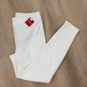 NWT! Women’s Spanx Pull On Skinny Jeans Tall White Size XL Tall